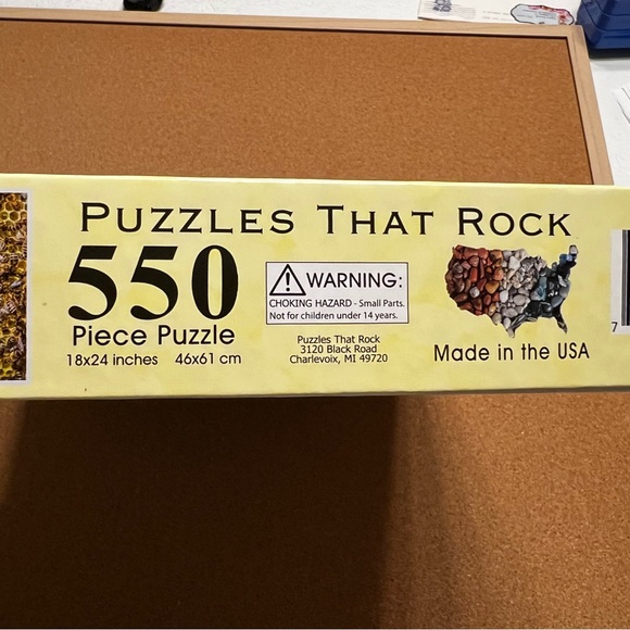 Home Sweet Honeycomb 500 Piece Puzzle by Puzzles That Rock - Picture 3 of 5